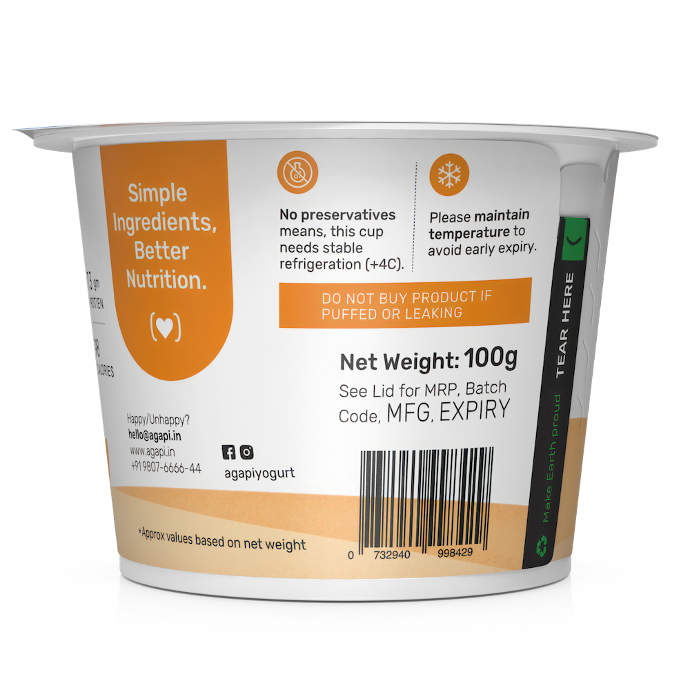 Agapi Greek Yogurt Alphonso Mango