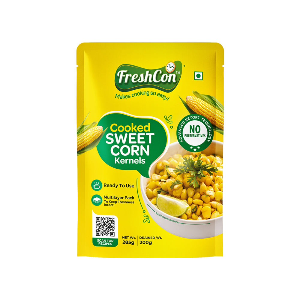 Freshcon Cooked Sweetcorn Kernel
