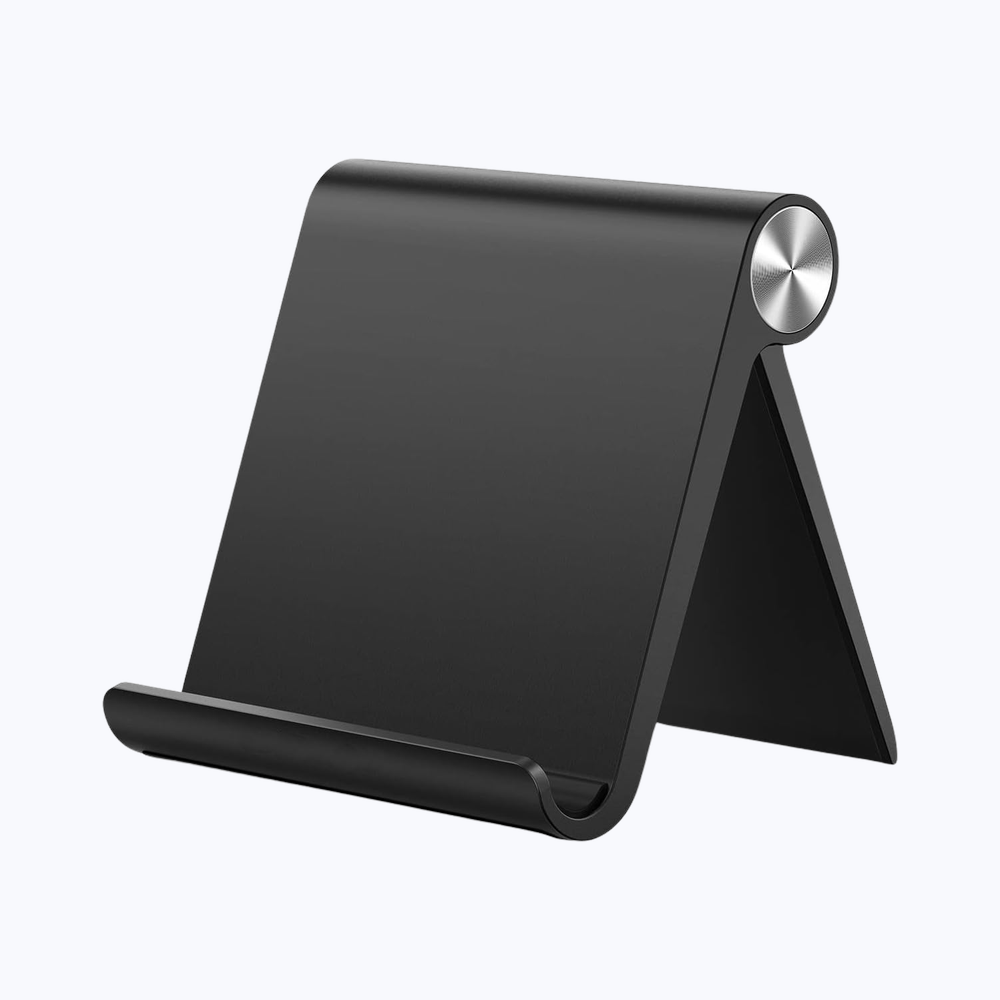 Striff Multi Angle Tablet/Mobile Stand, Phone Stand Holder For Iphone, Android(Black)