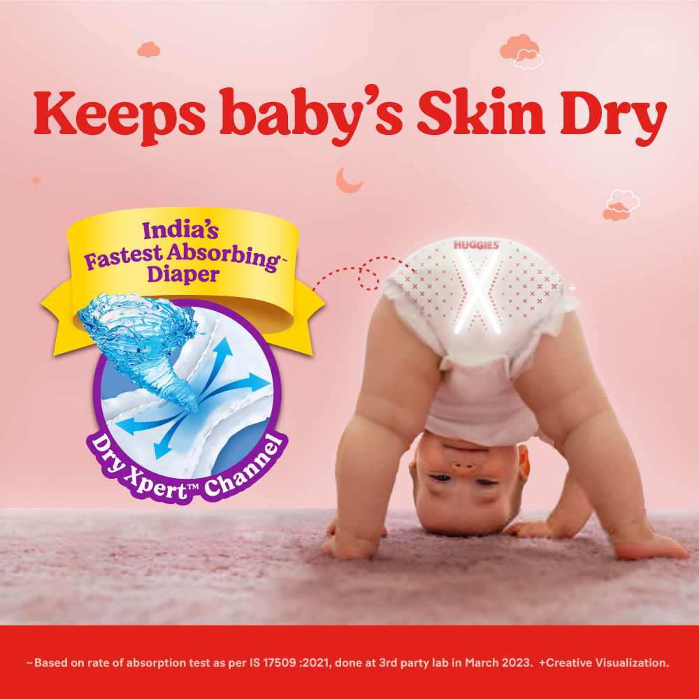 Huggies Complete Comfort Wonder Baby Diapers | Pant Style | NB | 86 pcs