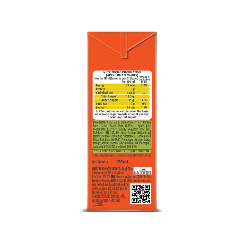 Real Mixed Fruit (Pack Of 10) 1.1 l Combo