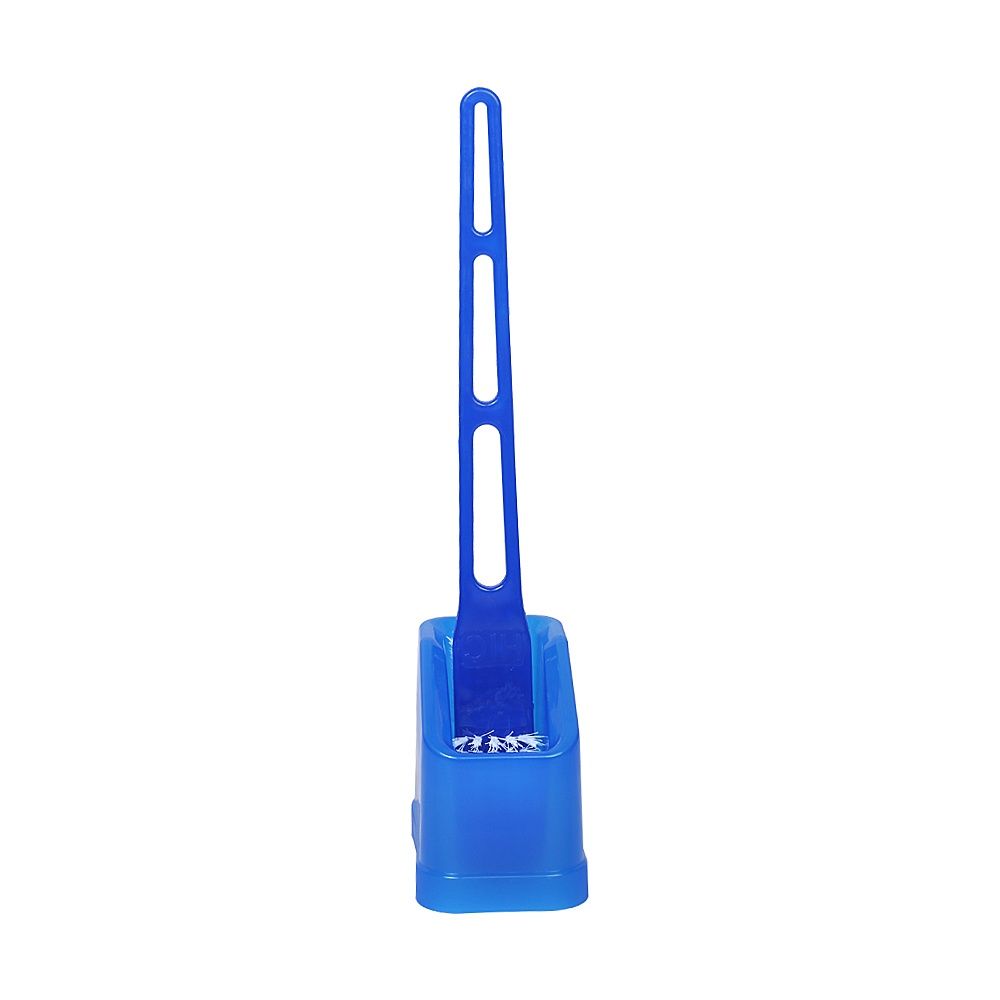 HIC Double Hockey Toilet Brush With Container - Assorted