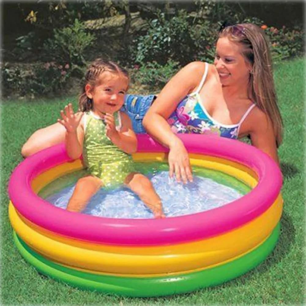 Toyshine Intex 3 Feet Kids Pool | Colorful Fun for Ages 2-5