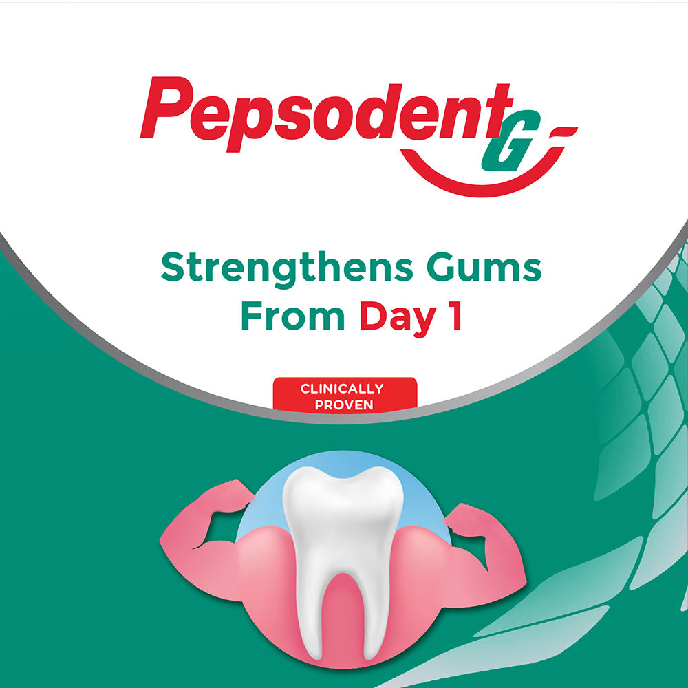 Pepsodent Gumcare+ Toothpaste, Reduces Gum Problems In 7 Days 140 g Combo