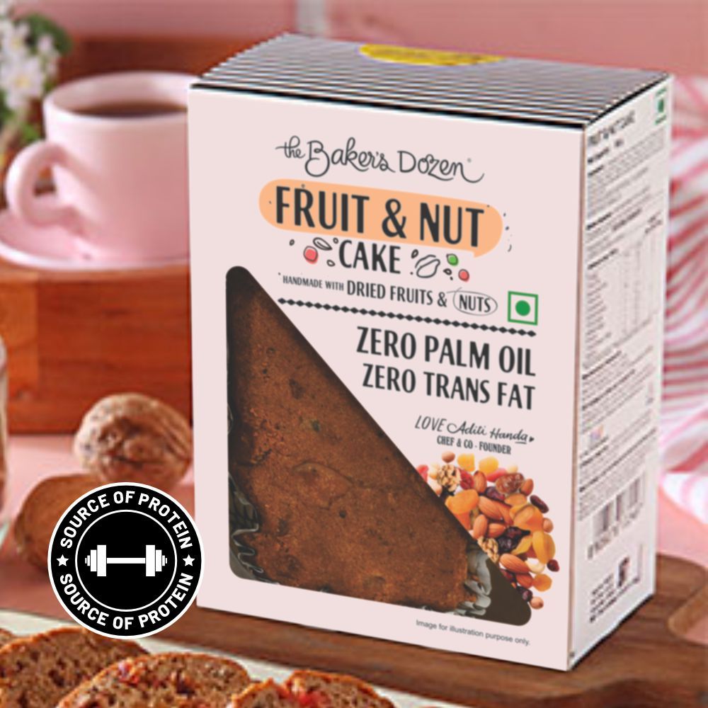The Baker's Dozen Fruit & Nut cake