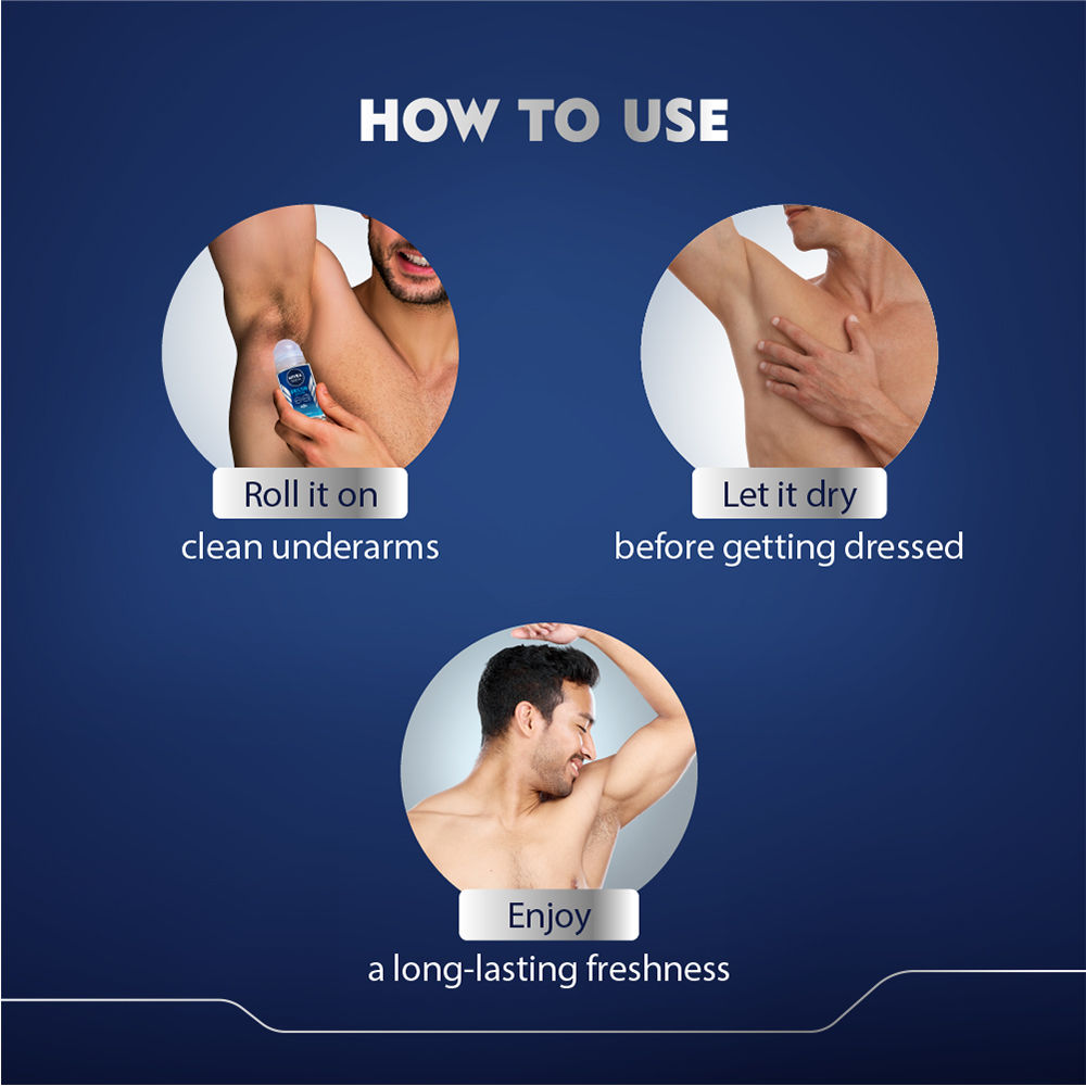 Nivea Fresh Active Underarm Roll On 72h Protection