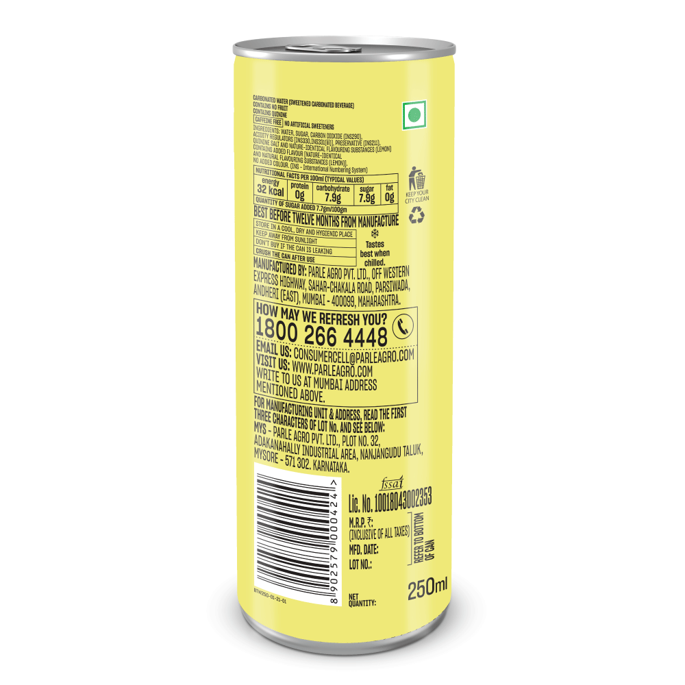 Bombay 99 Tonic Water Can 250 Ml(250ml) & Burrf Sparkling Ice Cubes(1kg) Combo