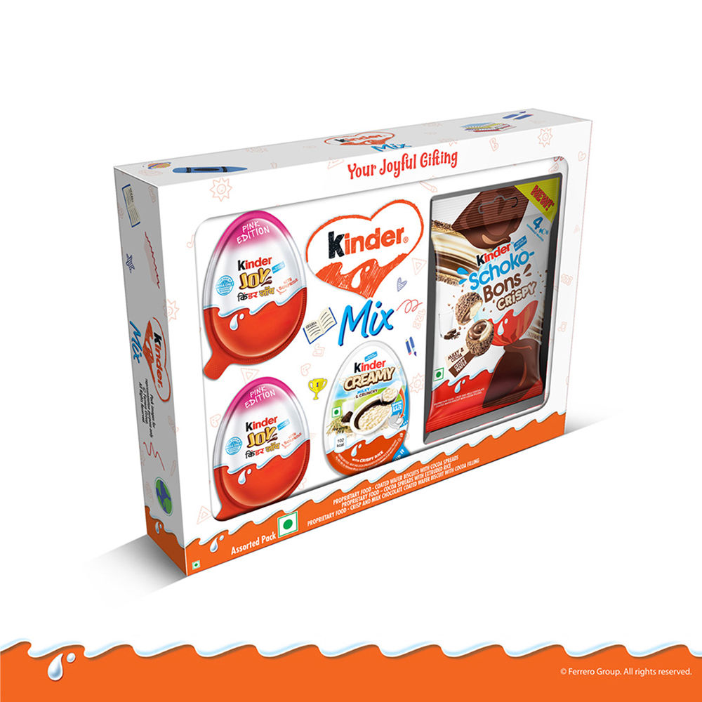 Kinder Mix Assortment Box- Pink