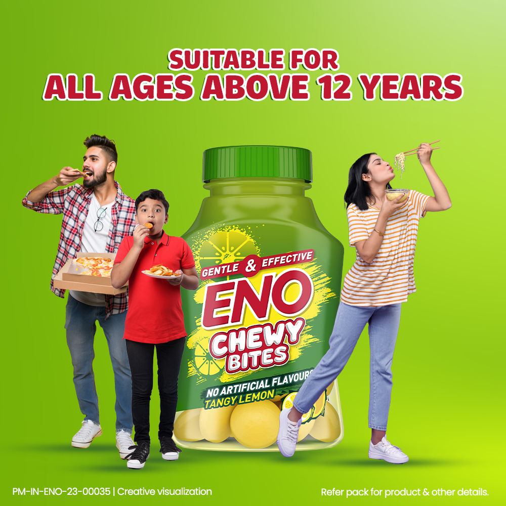 ENO Tasty Chewy Bites - Tangy Lemon