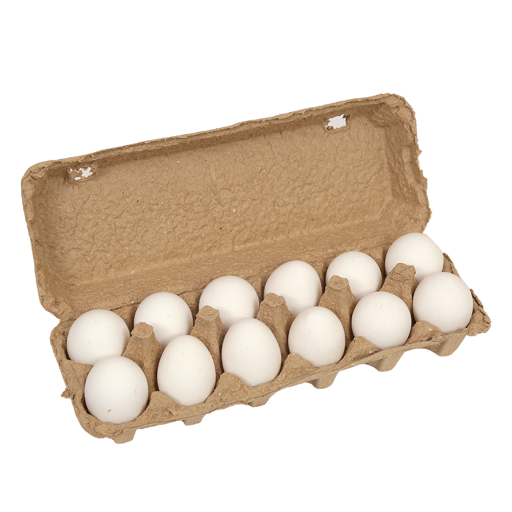 Fresh White Eggs