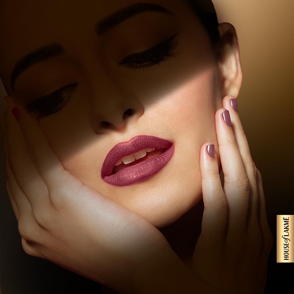 Lakme Ultimate Glam 4 In 1 Lip Stack - Nice Nudes