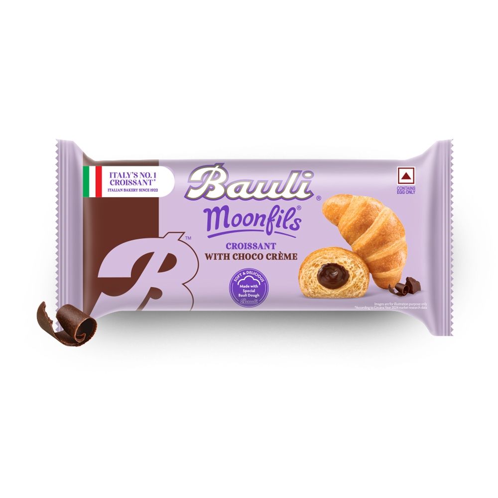 Bauli Moonfils Croissants Choco Cream (Egg) 45 g Combo