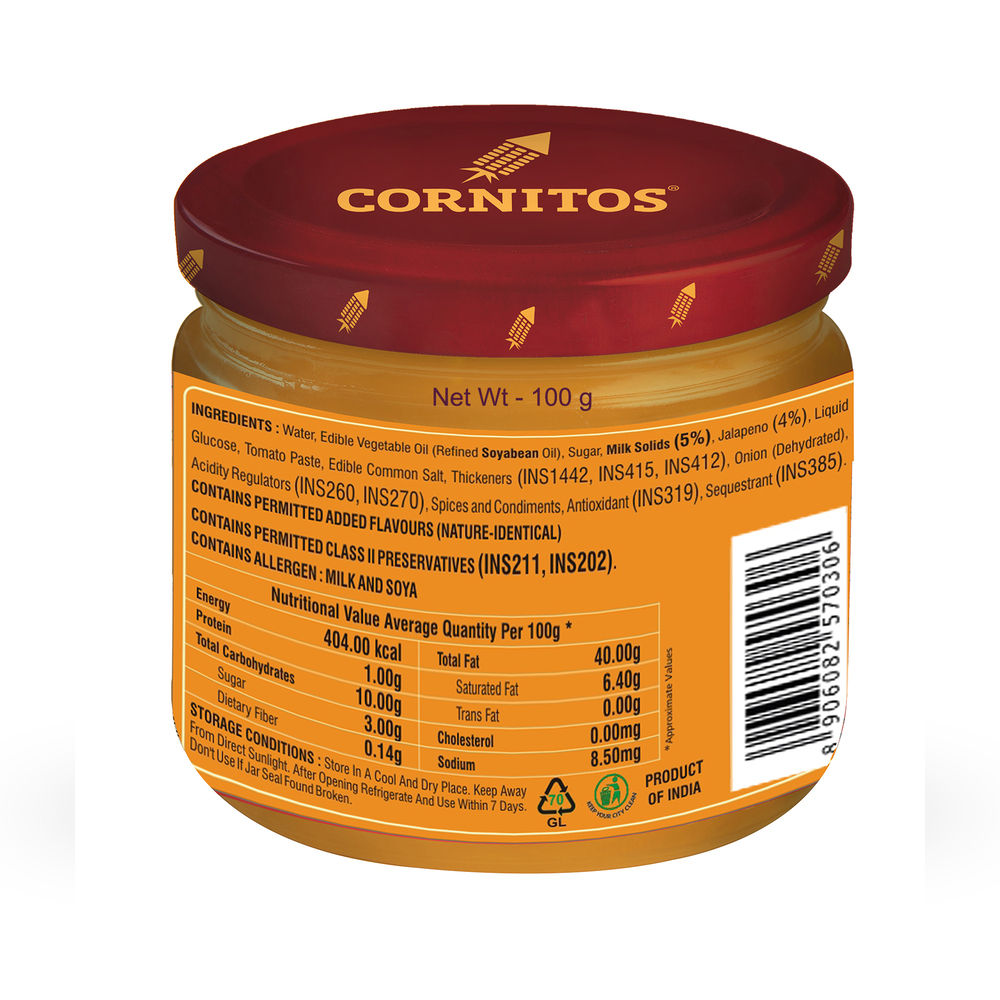 Cornitos Dip - Cheesy Jalapeno 100 g Combo