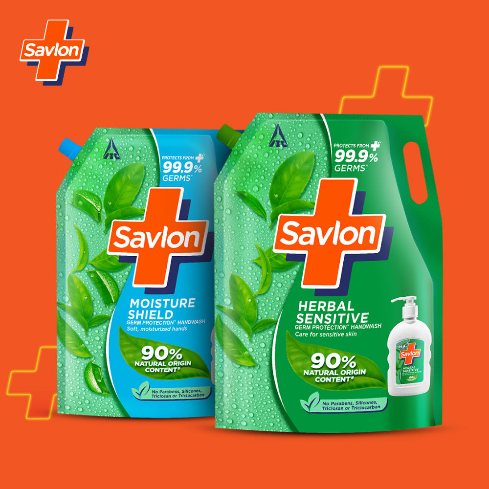 Savlon Handwash herbal Sensitive Pouch