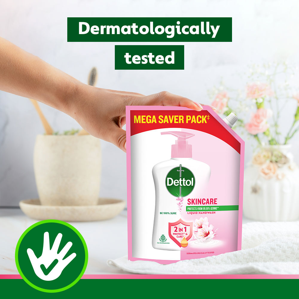 Dettol Liquid Handwash Refill - Skincare Moisturizing Hand Wash Pouch