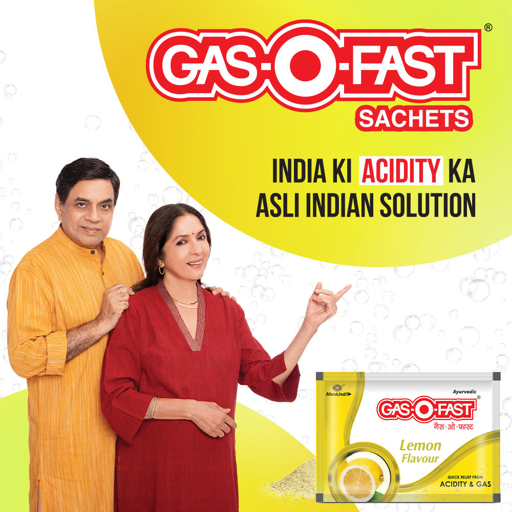 Gas-O-Fast Lemon Sachet
