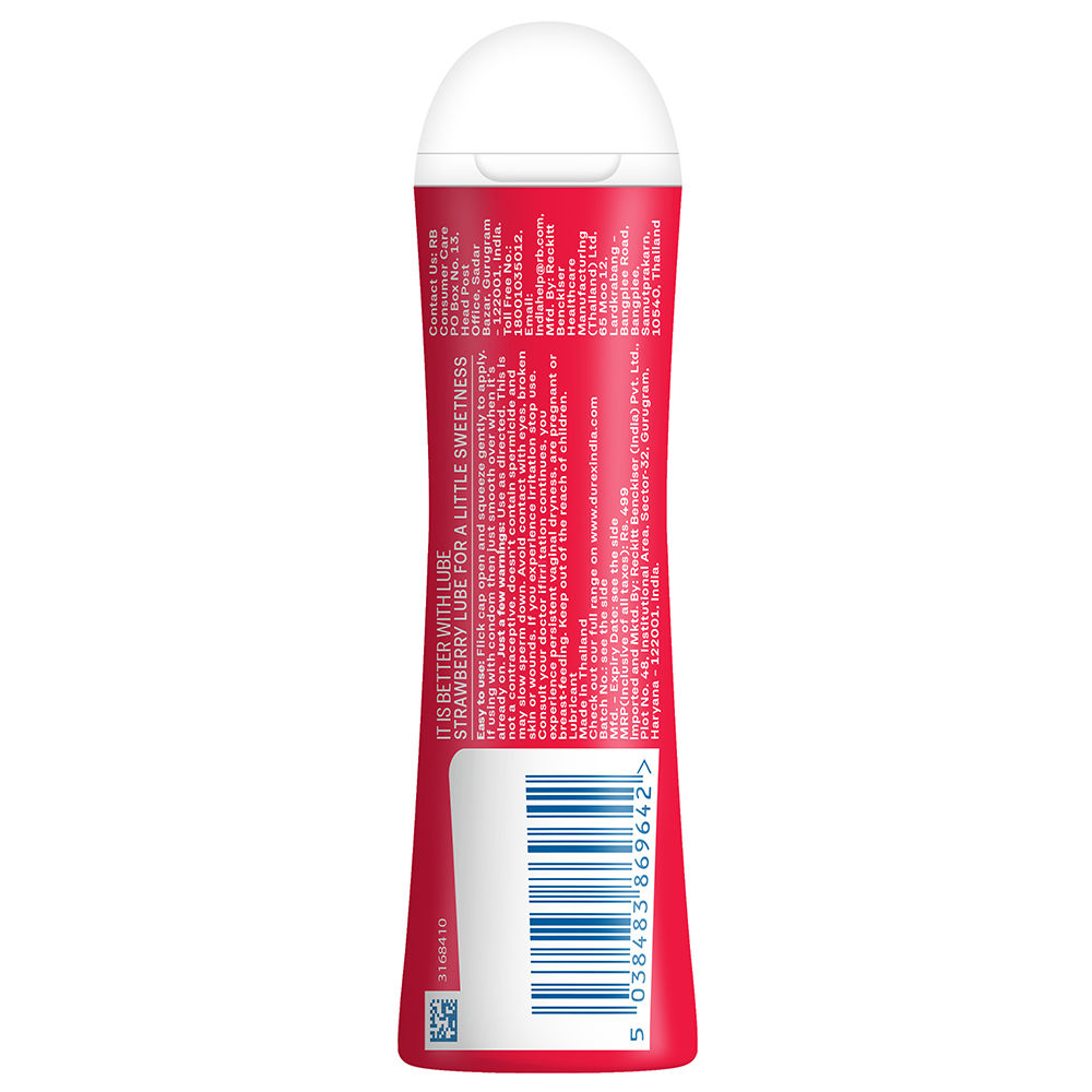 Durex Lube - Strawberry - Flavoured Lubricant
