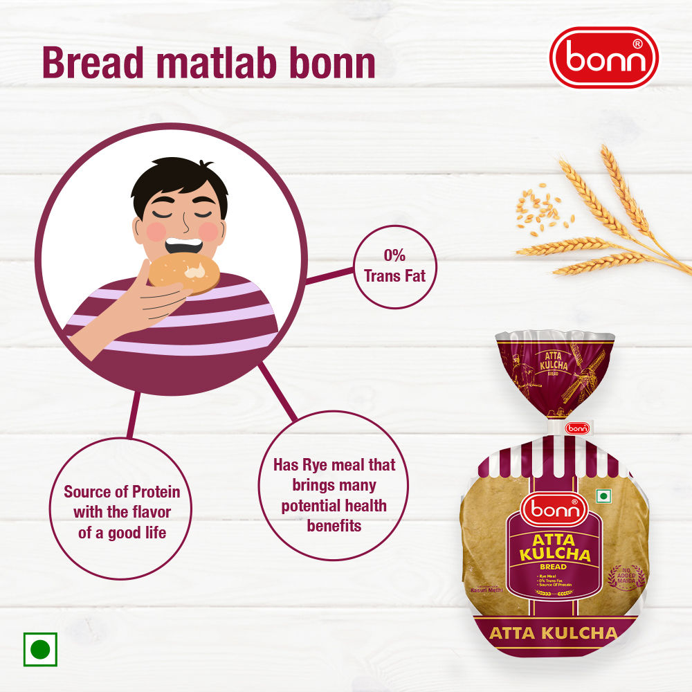 Bonn Atta Kulcha Bread