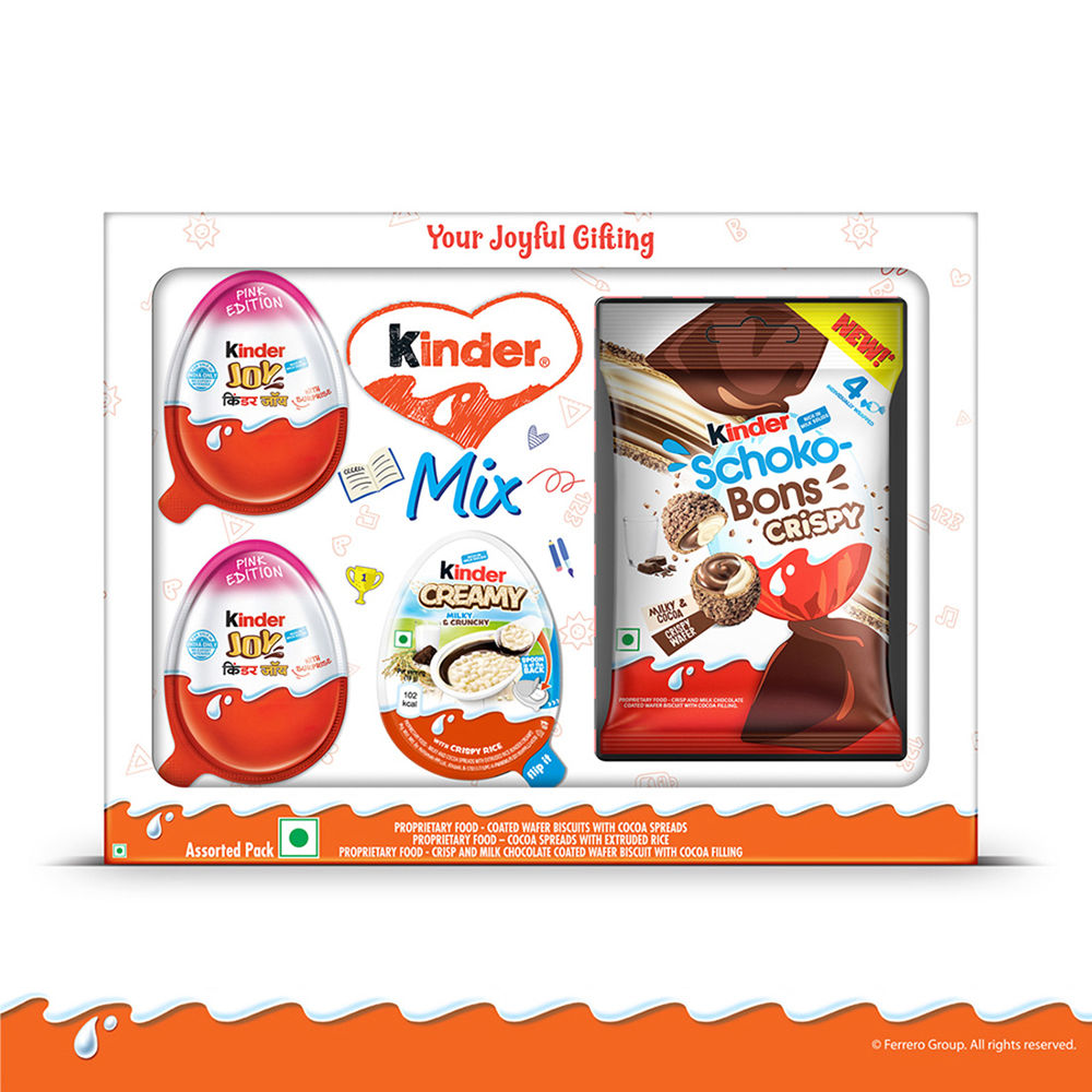 Kinder Mix Assortment Box- Pink