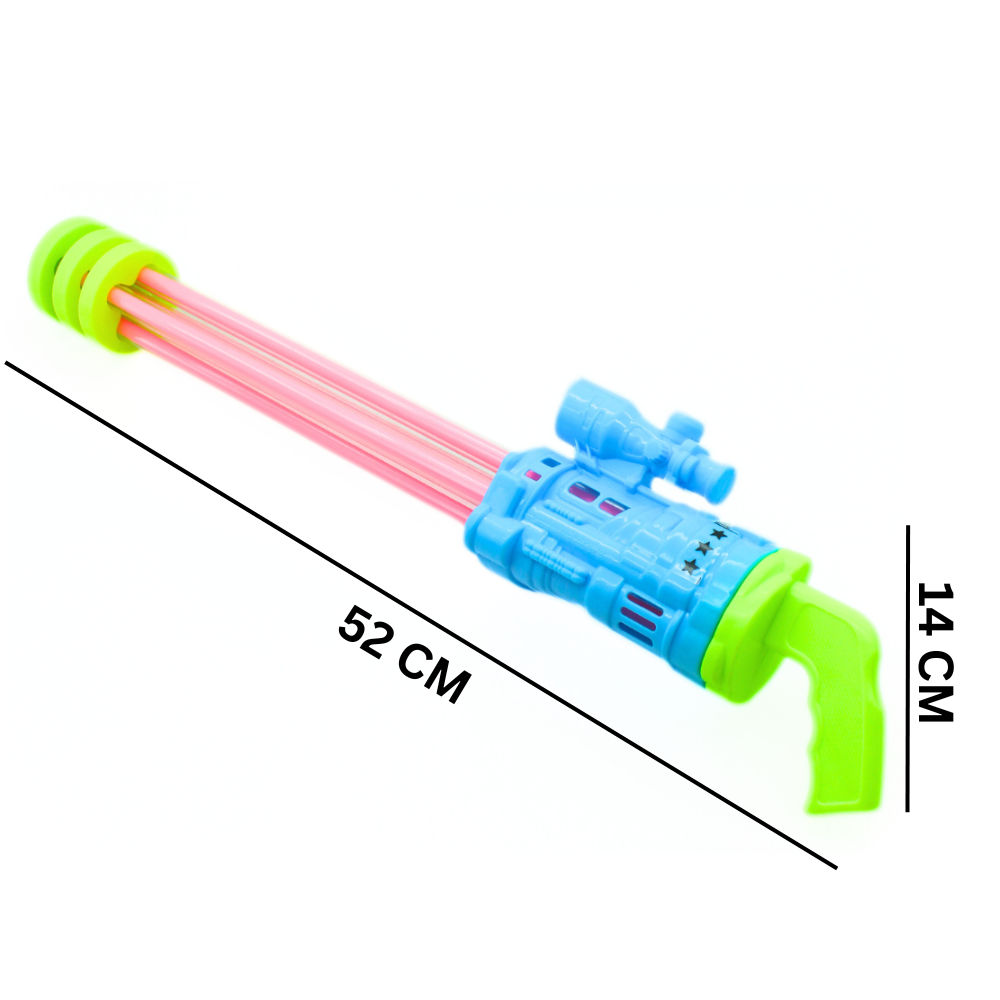Water Gun/ Pichkari (Holi) Five Hole Super Large - Assorted Color