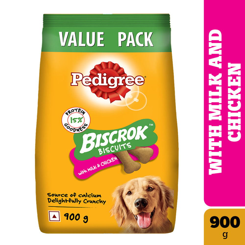 Pedigree Biscrok Milk & Chicken Flavour Dog Biscuits