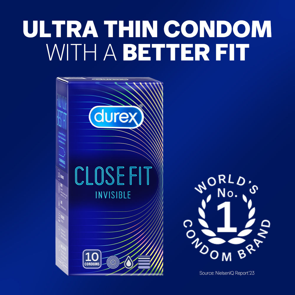 Durex Close Fit Invisible Condom