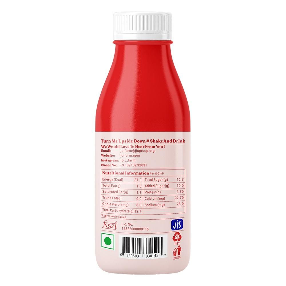 Joi Farm Strawberry Yogurt Probiotic Smoothie 200 ml Combo