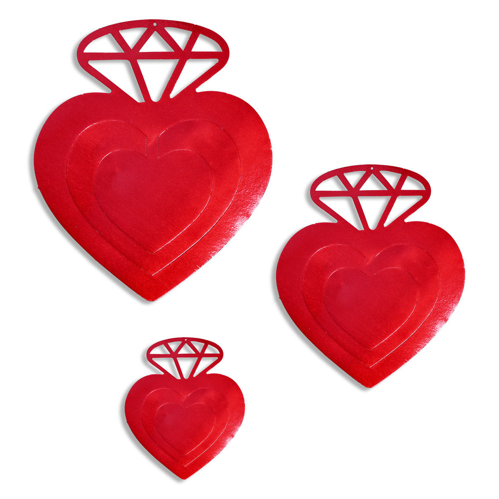 Propcon Dangler 3D Diamond Love