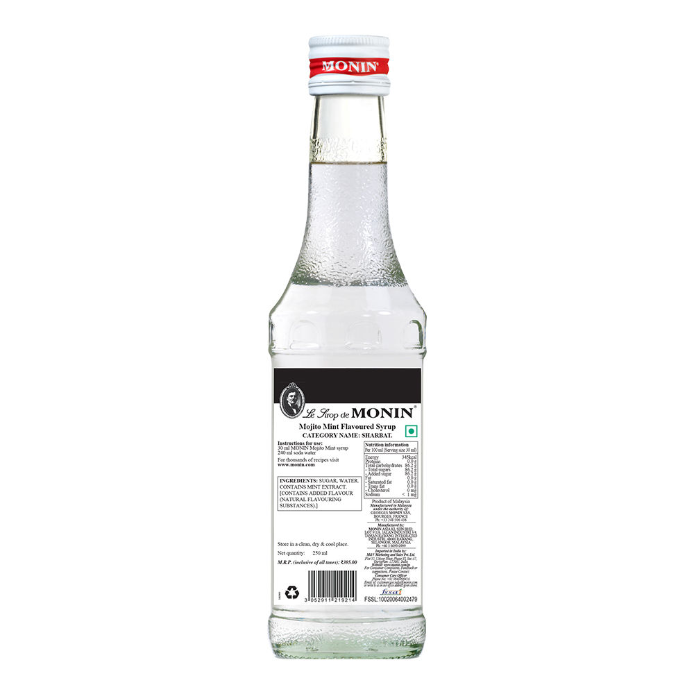 Monin Mojito Mint Syrup