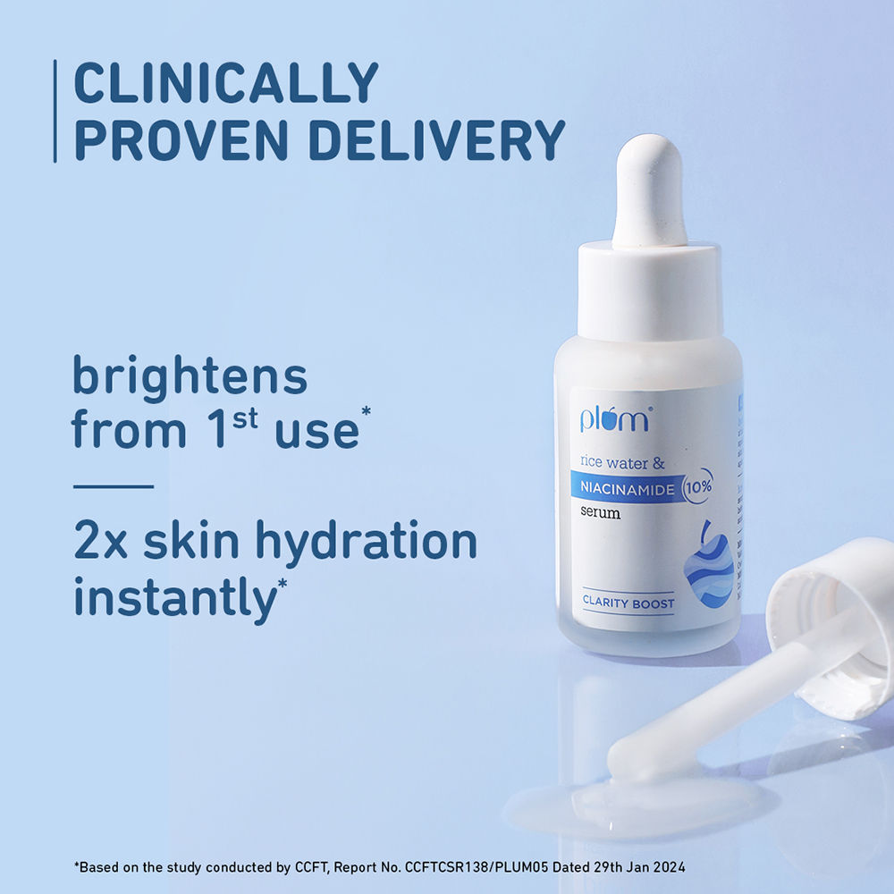 Plum 10% Niacinamide Face Serum With Rice Water