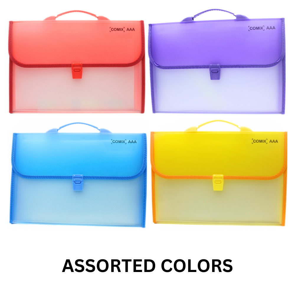 Expanding File Folder- Assorted Color