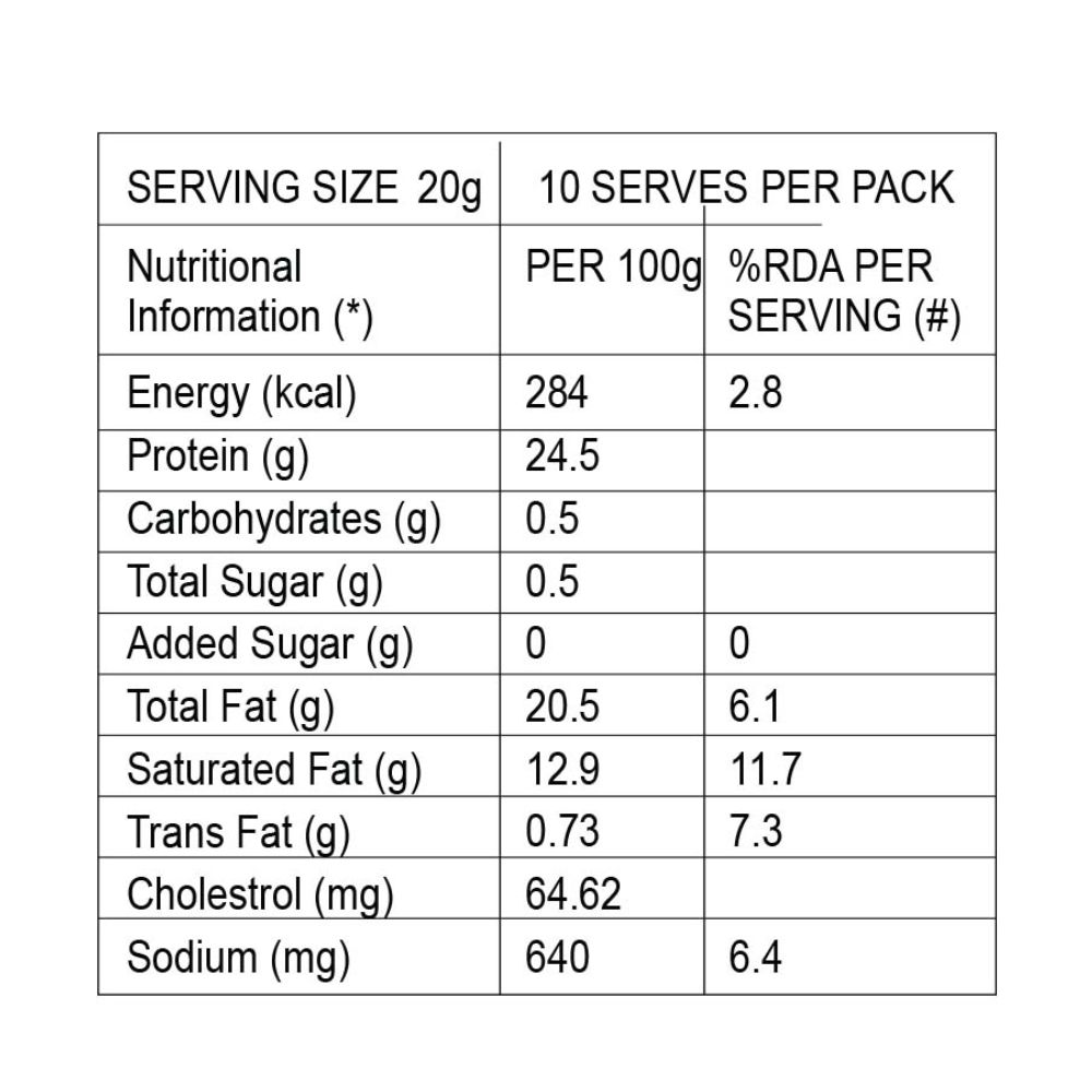 D'lecta 100% Mozzarella Cheese- Pizza Block 200 g Combo