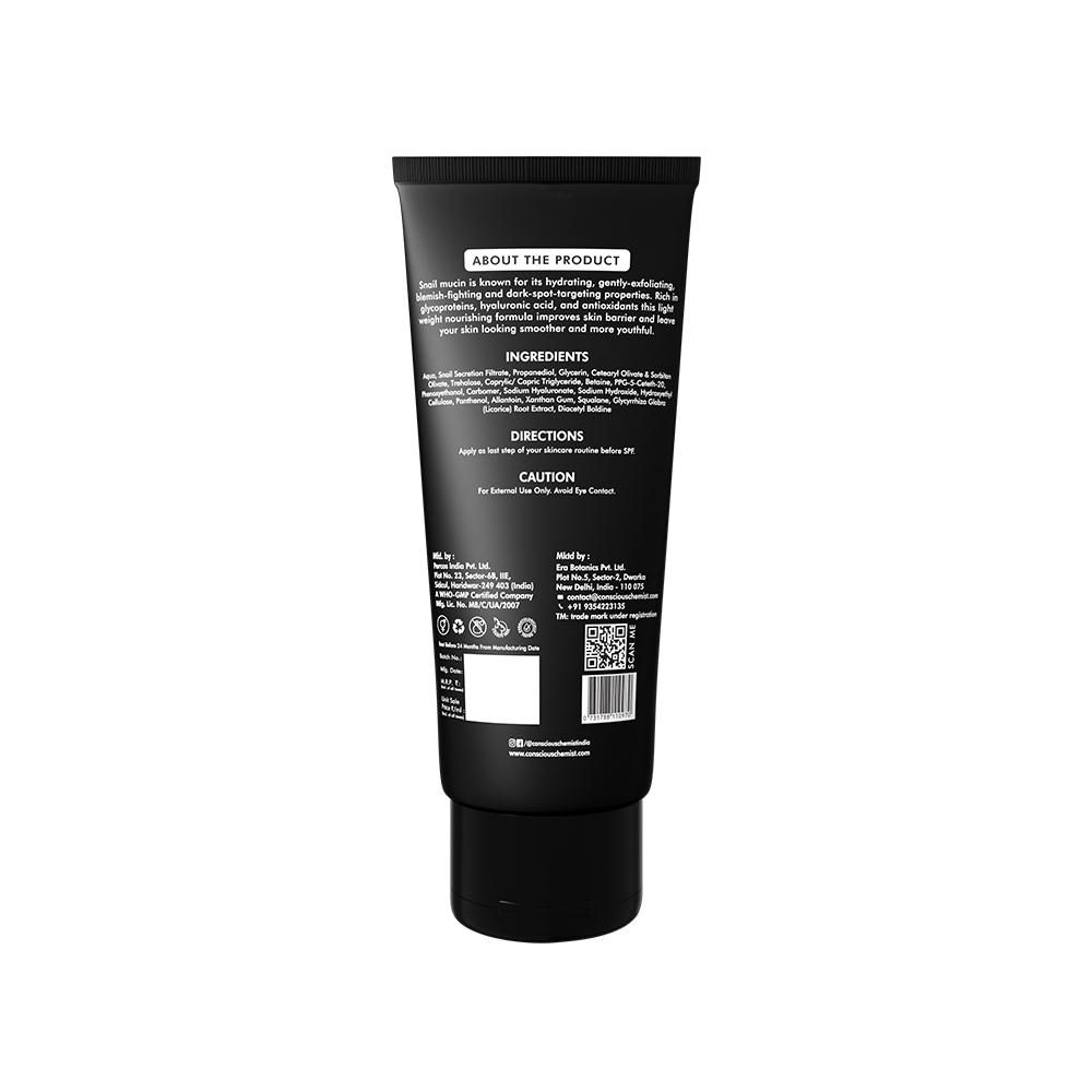 Conscious Chemist Snail Magic Barrier Repair All-In-One Gel Cream With Korean Snail Mucin Extract