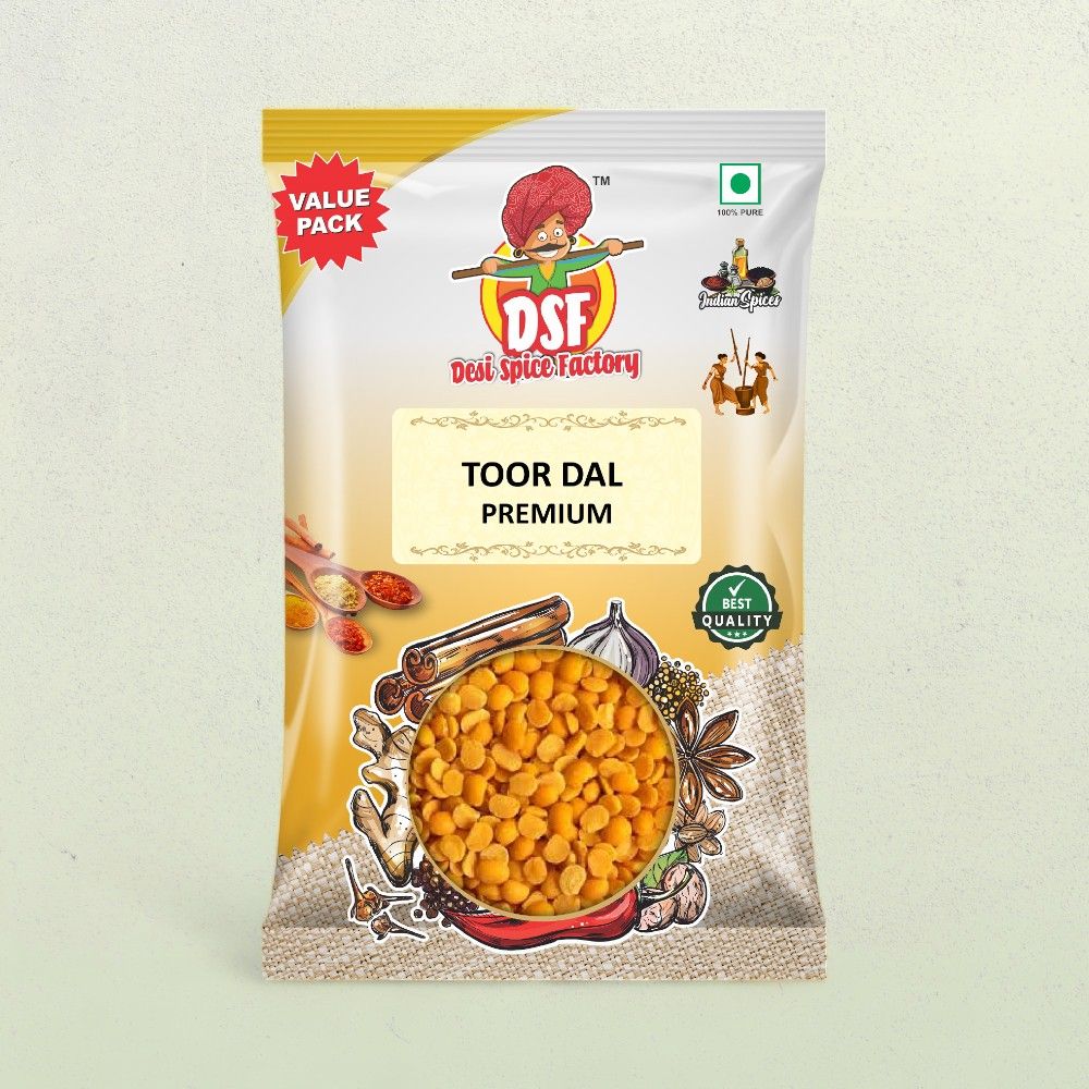 DSF Premium Toor Dal/Arhar Dal - Desi