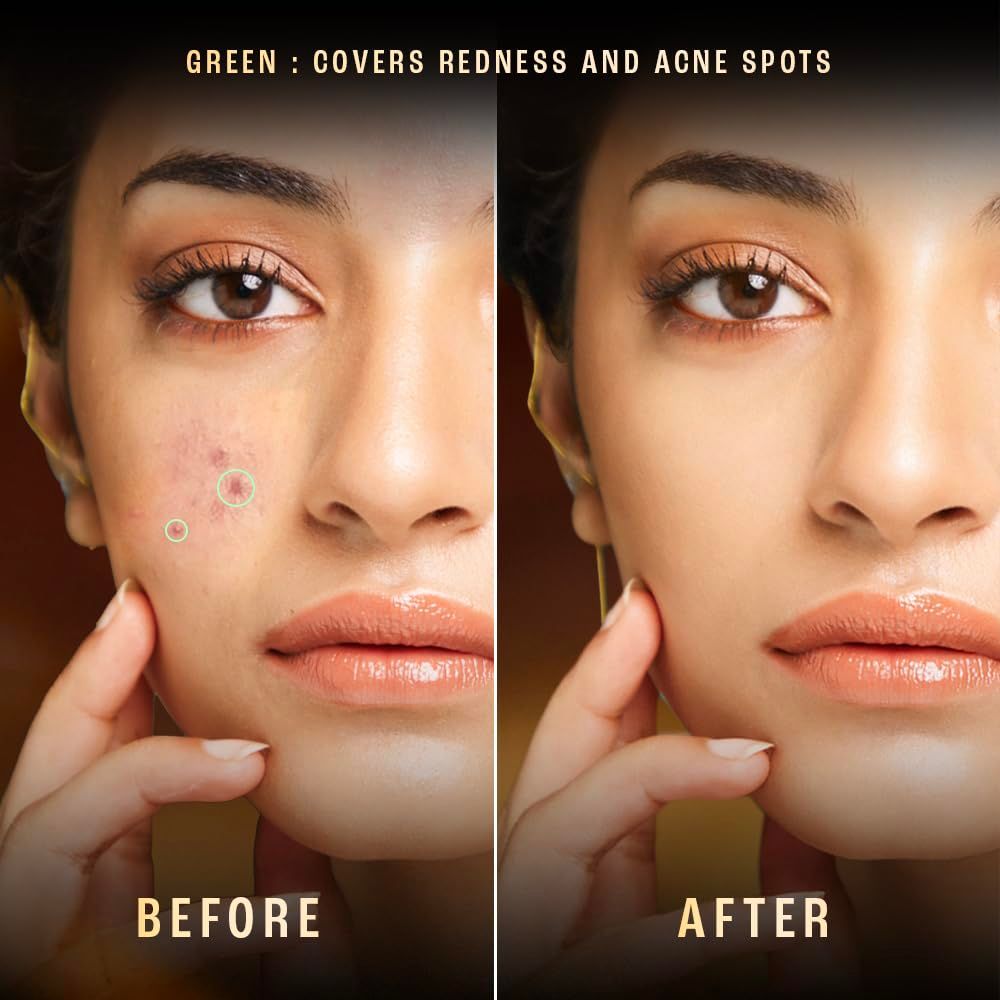 Lakme Unreal Cover Color Correctors - Green