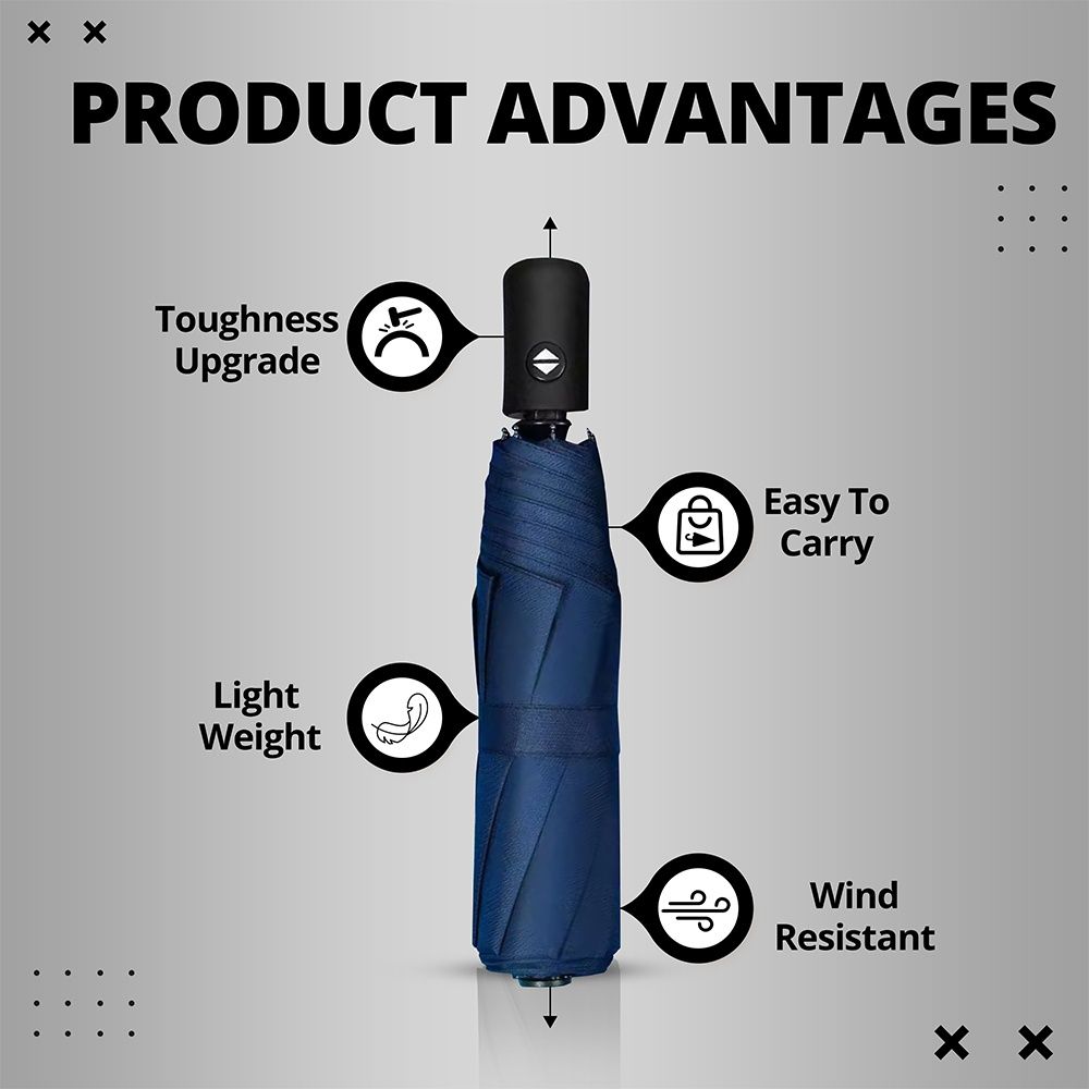 Robustt Umbrella - Navy