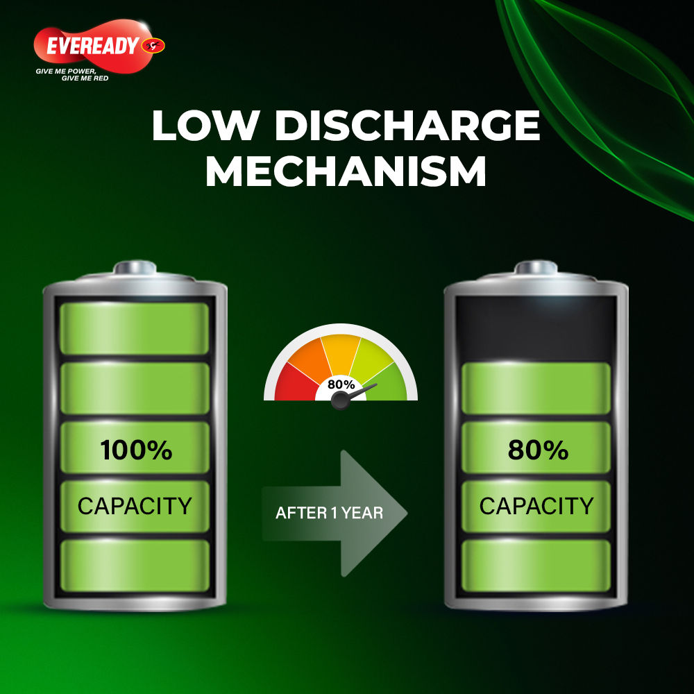 Eveready AAA Rechargeable Battery, 1000 Series