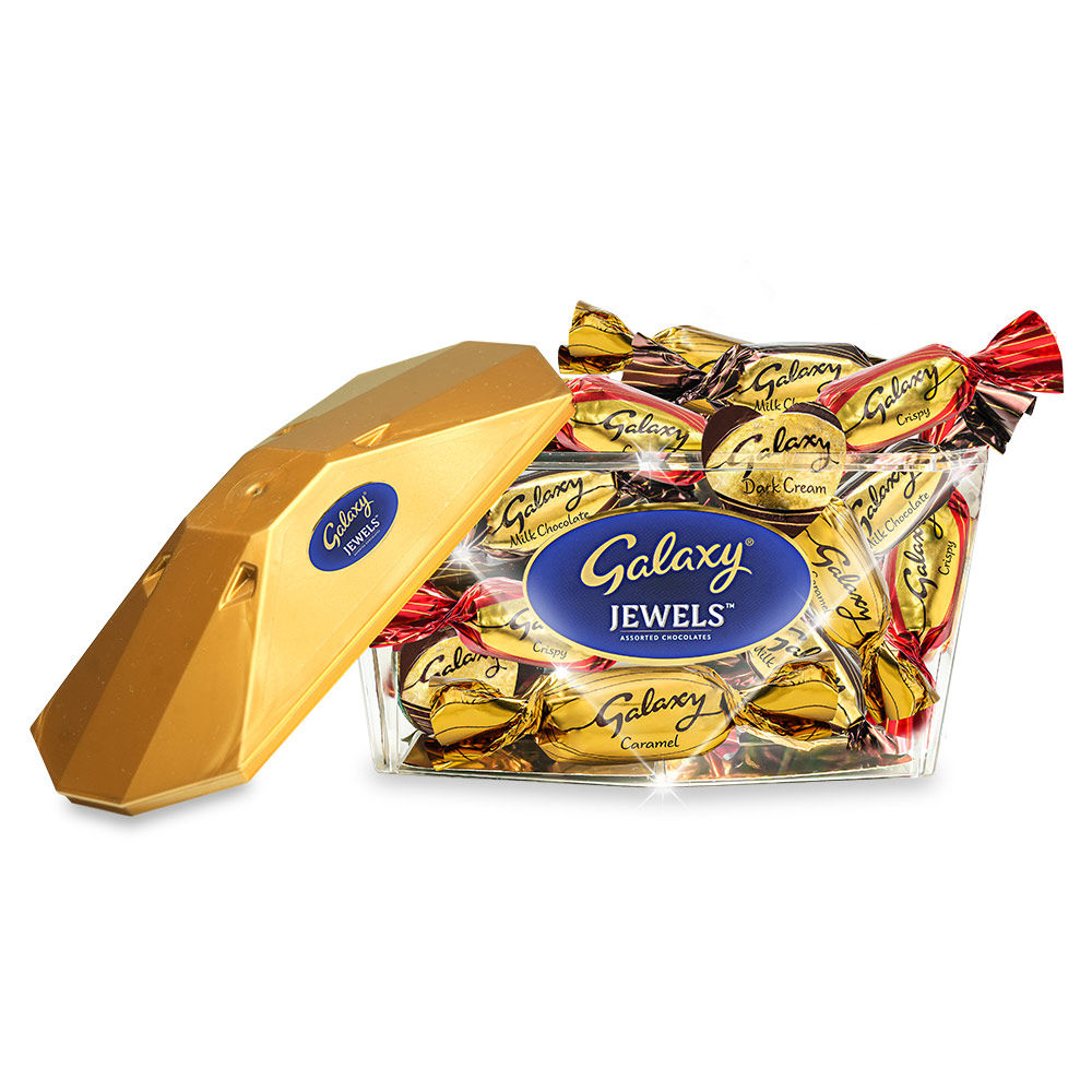 Galaxy Jewels Assorted Chocolates Casket Box | 20 Imported Chocolate Mini Treats