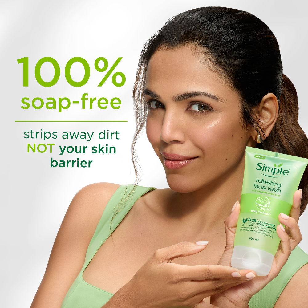 Simple Kind To Skin Refreshing Facial Wash