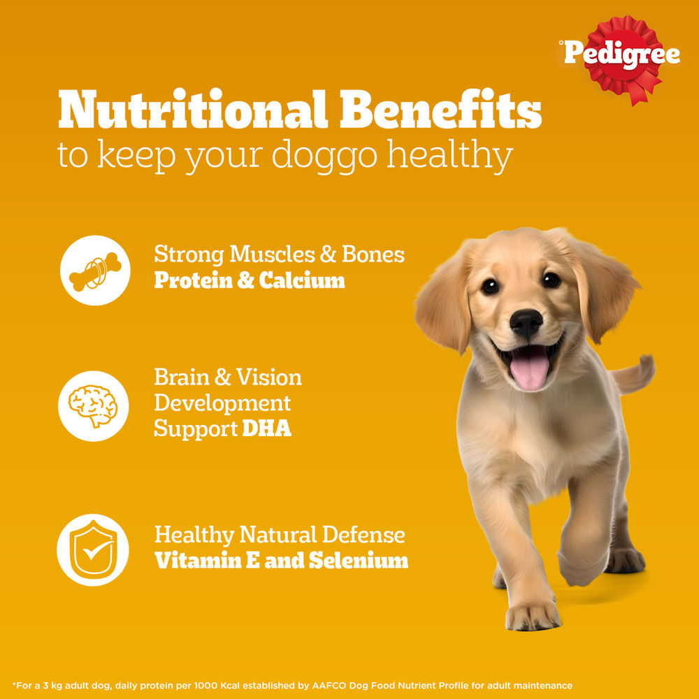 Pedigree Puppy Chicken & Liver Chunks In Gravy Wet Dog Food