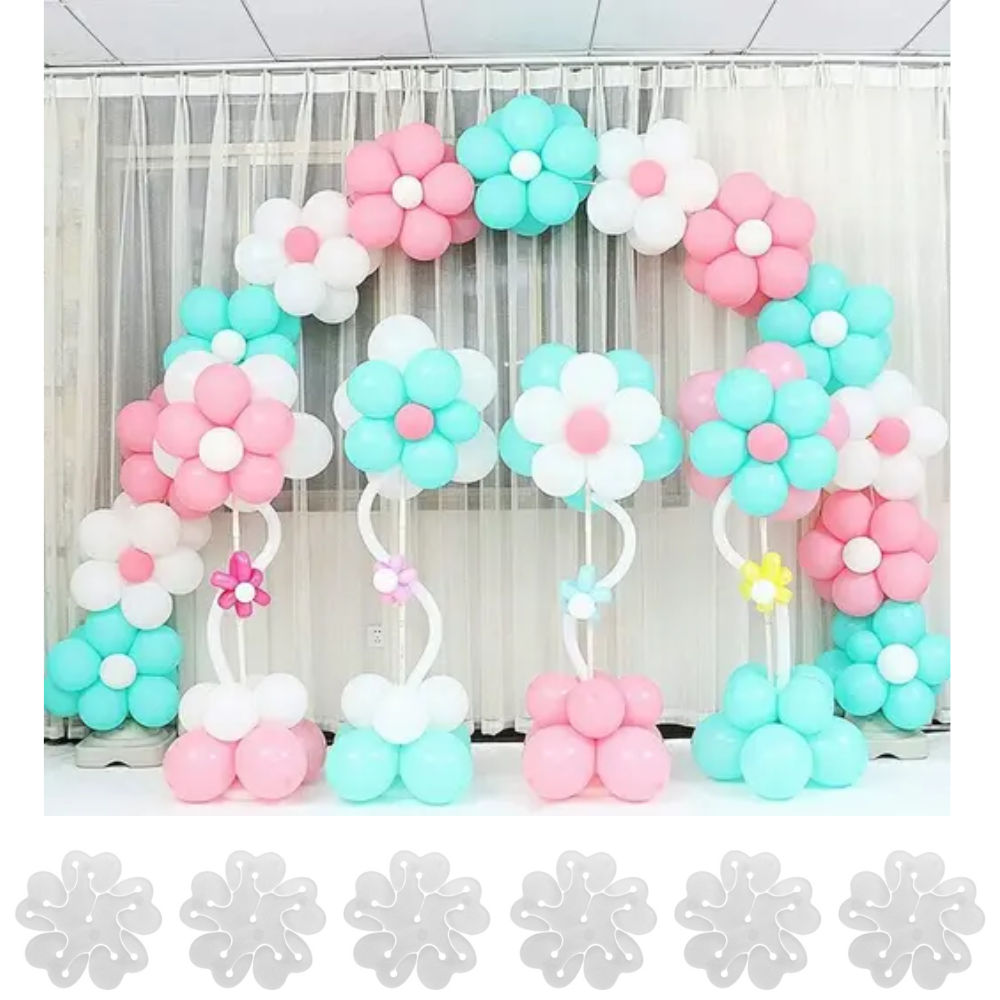 Let'S Vybe Balloons & Clips Set Of - Pack Of 76