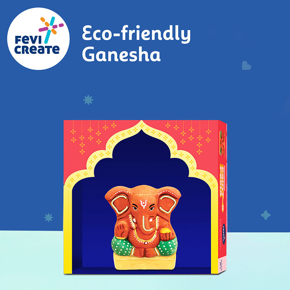 Pidilite Eco Friendly Ganesha Idol DIY Kit