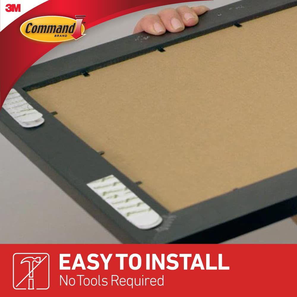 Command Picture Hanging Strips - Medium, Capacity - 5.4Kg | Pack Of 4