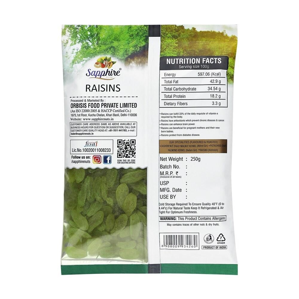 Sapphire Raisin Green