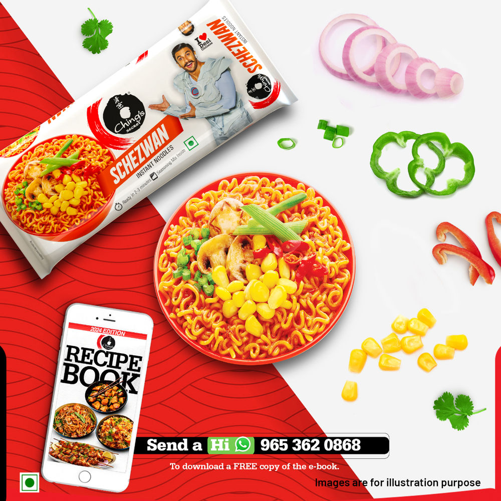 Ching's Schezwan Masala Instant Noodles 240 g Combo