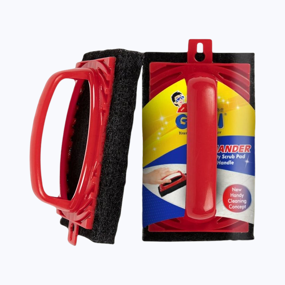 Gebi Sparkle Plus Commander Tough Scrubber Brush 1 pc Combo