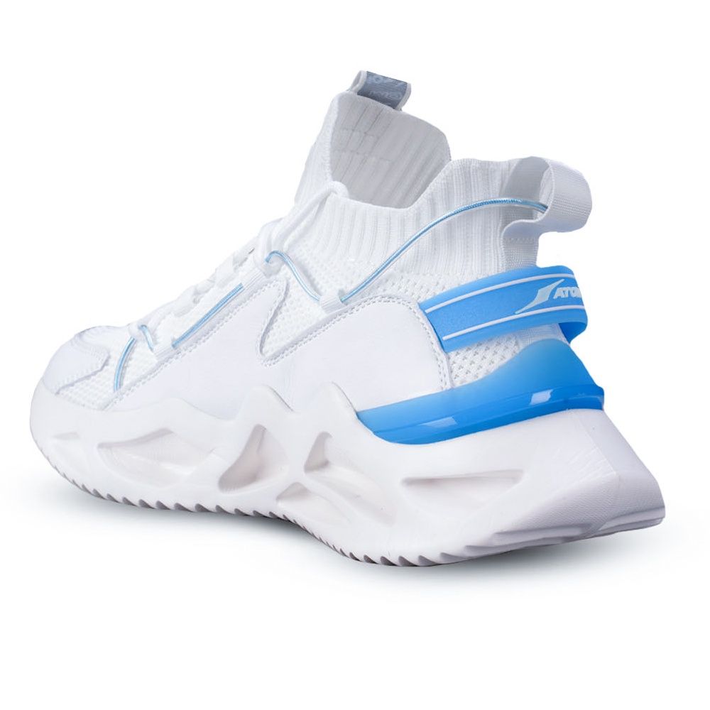 Atom Men's White Casual Sneakers | UK 11