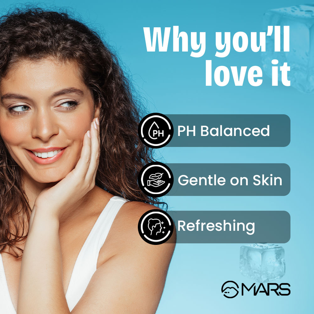 MARS Cosmetics Refreshing Wet Wipes For Face Wipes Ice | 25 Pulls Per Pack