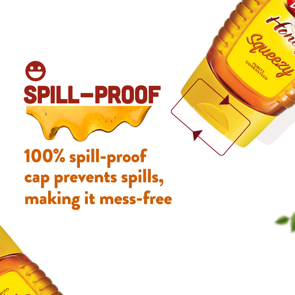Dabur Honey - 100% Pure, World's No.1 Honey Brand (No Sugar Adulteration)