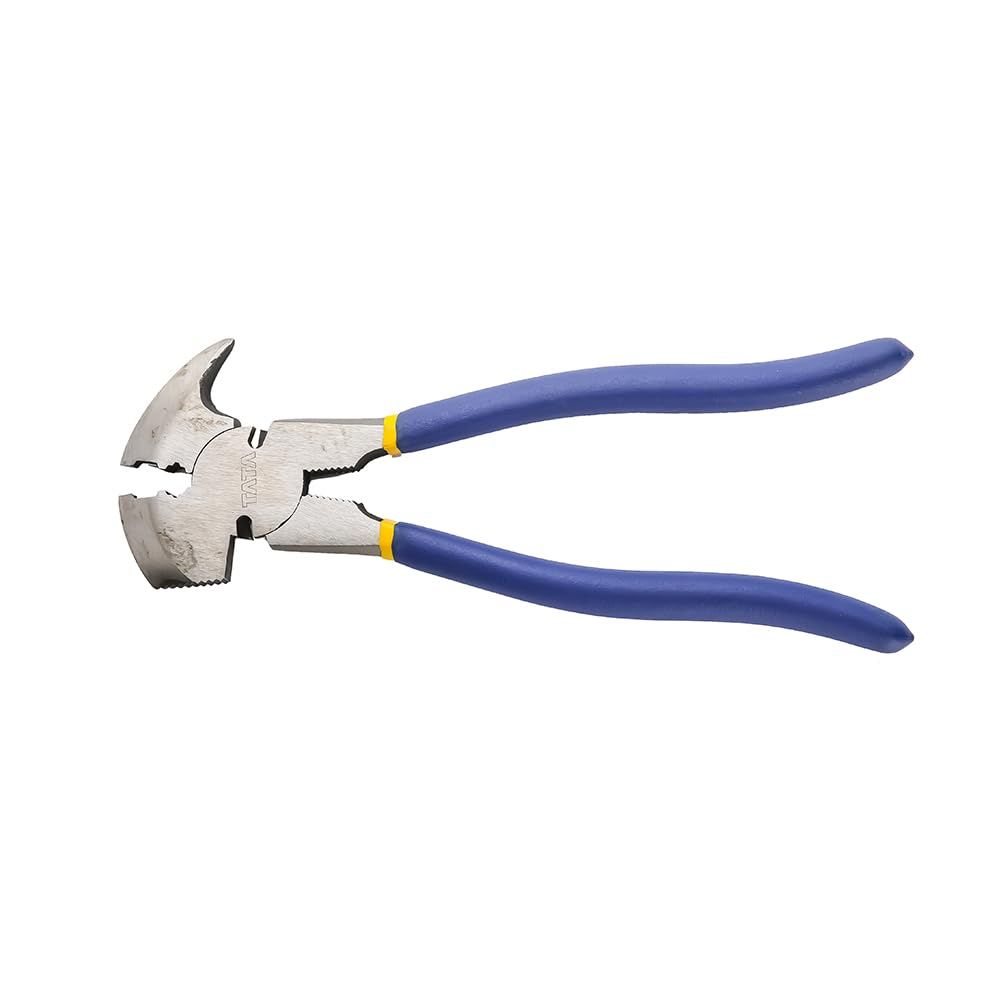 Tata Agrico Tools Fencing Pliers - Multi-Purpose Fence Tool with 2 Wire Cutters and Splicers